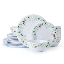 Corelle christmas dinnerware outlet sets